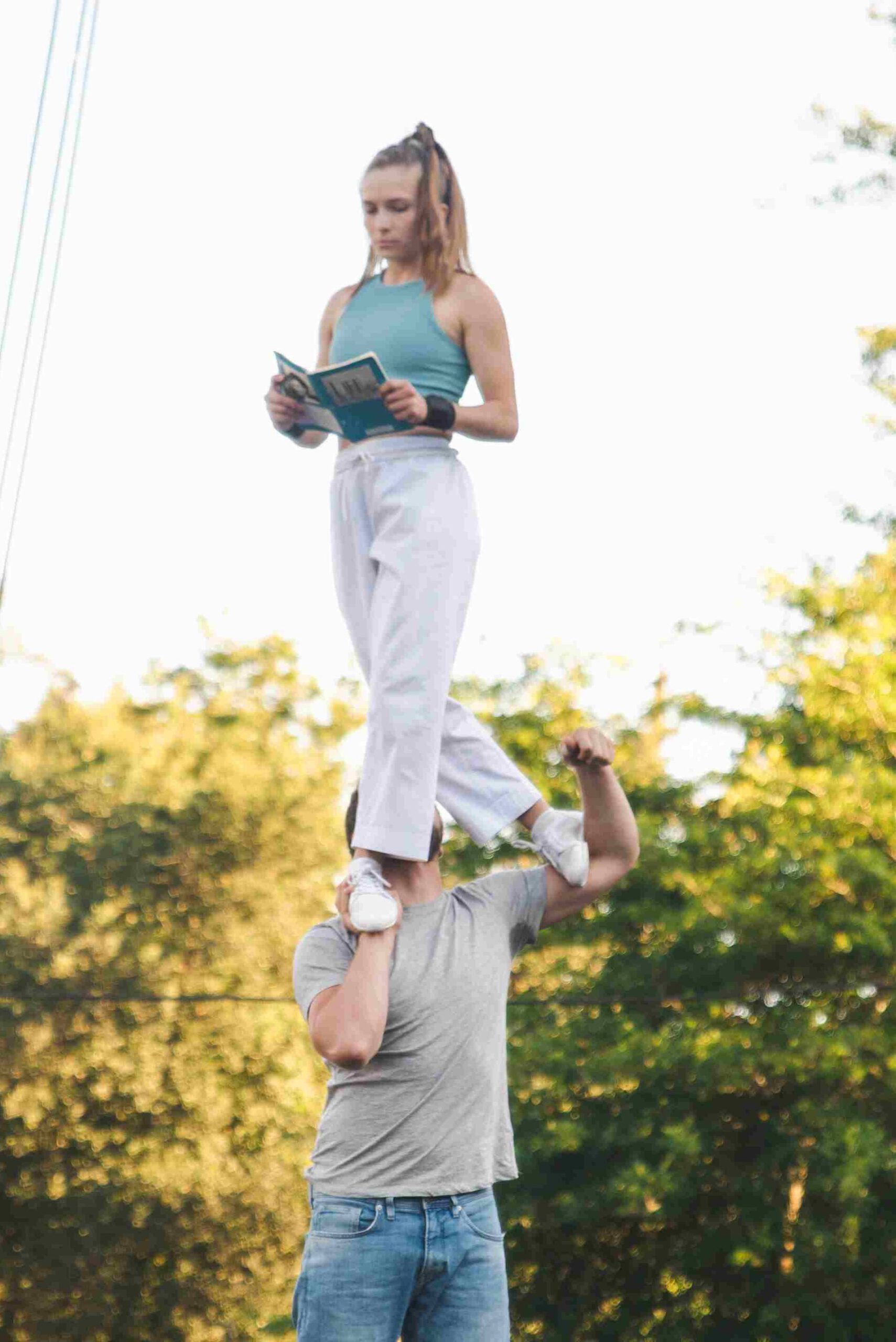 Partner Acrobatics Circus
